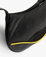 Black Slim Biker Bag