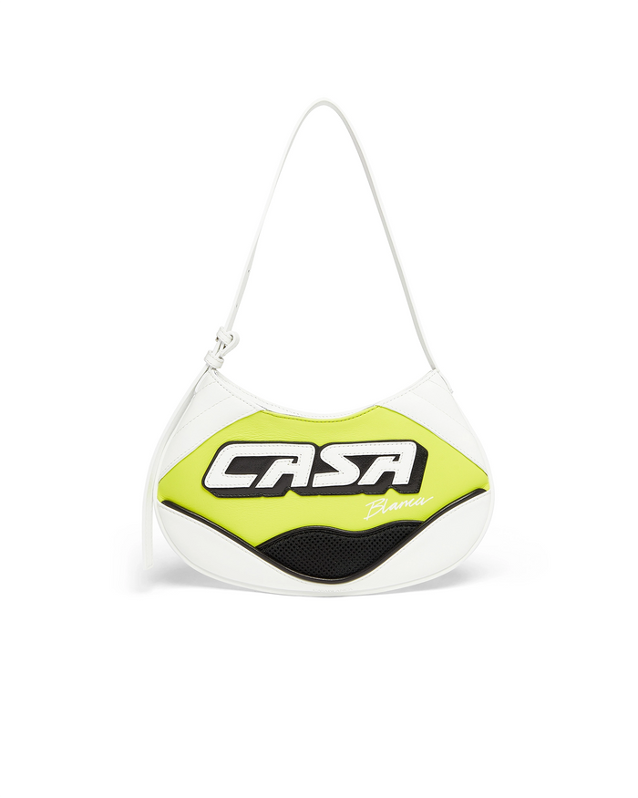Green Slim Biker Bag