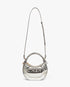 Silver Biker Bag