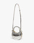 Silver Biker Bag