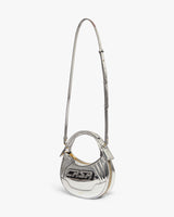 Silver Biker Bag