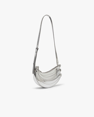 Silver Banana Bag