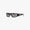 Black Warped Sport Sunglasses