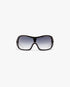 Black Outline Shield Sunglasses