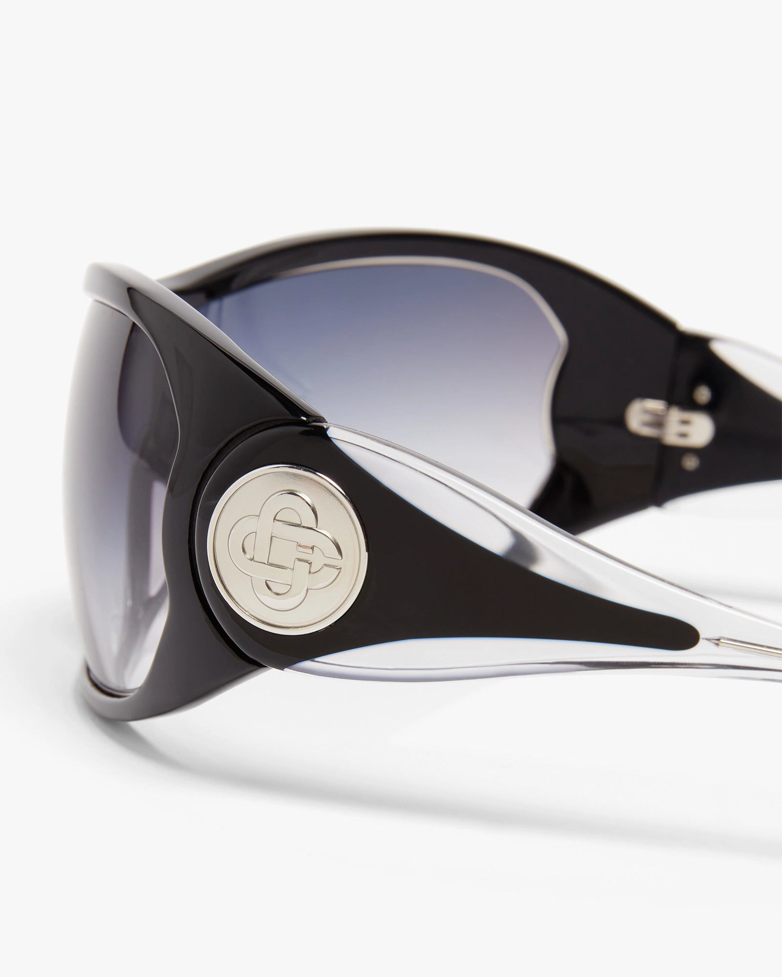 Black Outline Shield Sunglasses