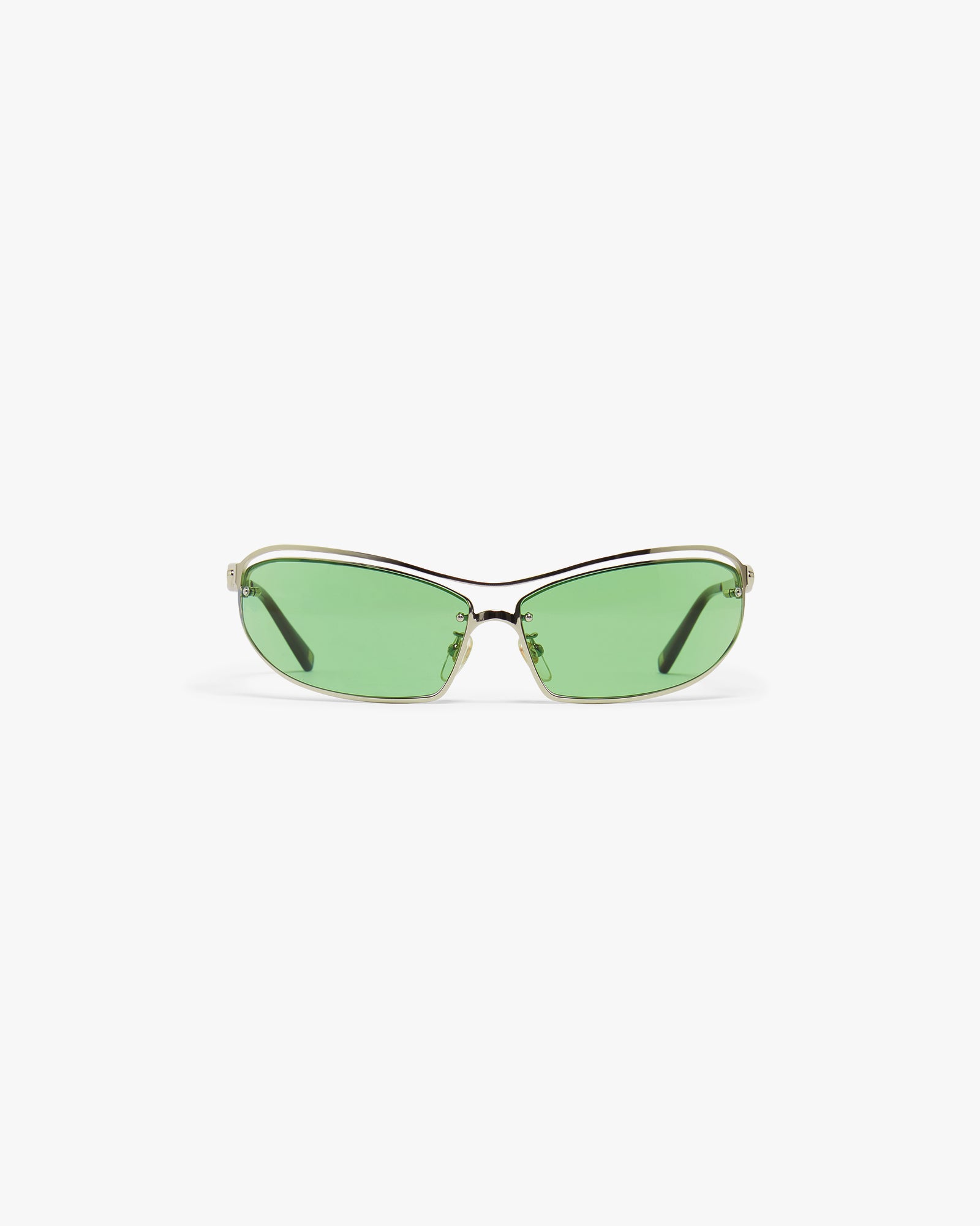 Green Spiral Sunglasses