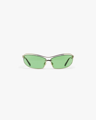 Green Spiral Sunglasses