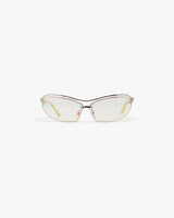Lime Spiral Sunglasses