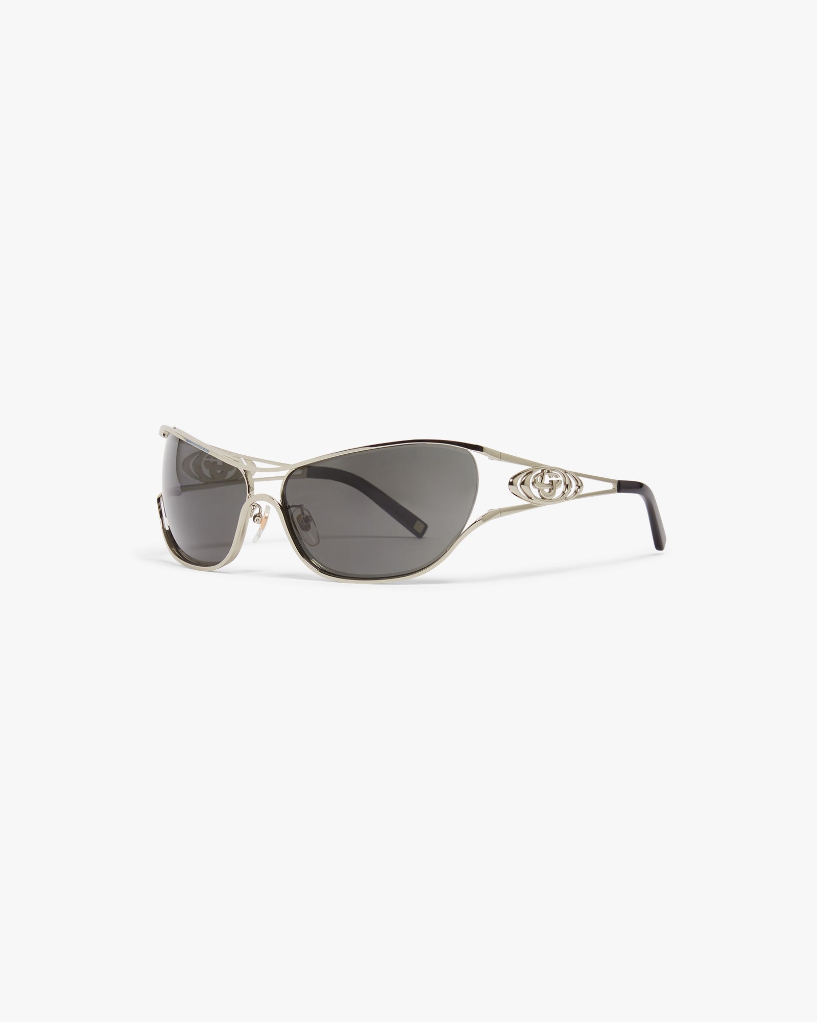 Black Outline Sport Sunglasses