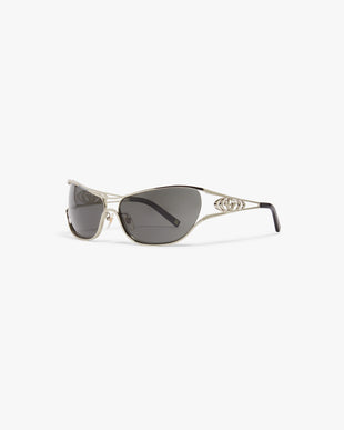 Black Outline Sport Sunglasses