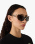 Black Outline Sport Sunglasses