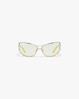 Lime Outline Sport Sunglasses