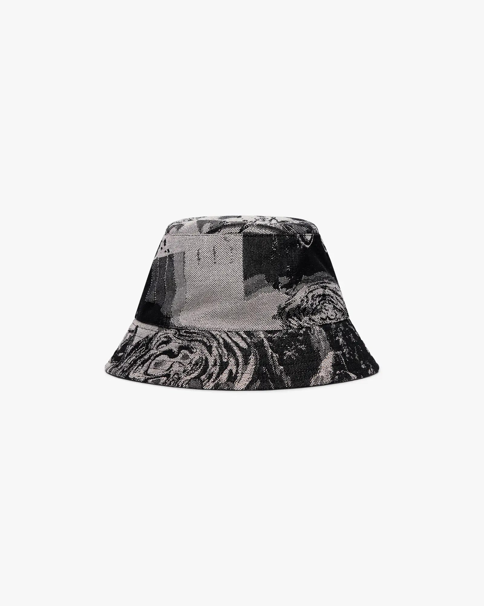Rave Collage Denim Bucket Hat