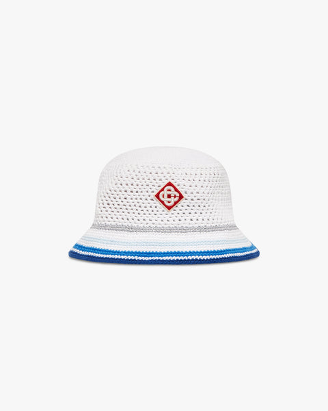 Chapeaud’O Raffia Crocet Casablanca Casablanca Kid's Crochet Bucket Hat | Saks Fifth Avenue