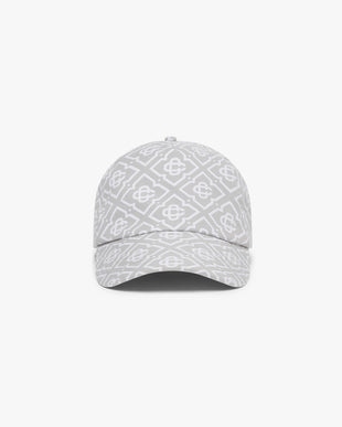 Grey Jacquard Hat