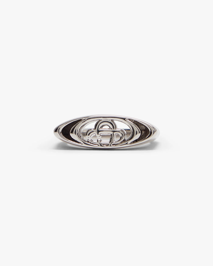 Ripple Logo Signet Ring