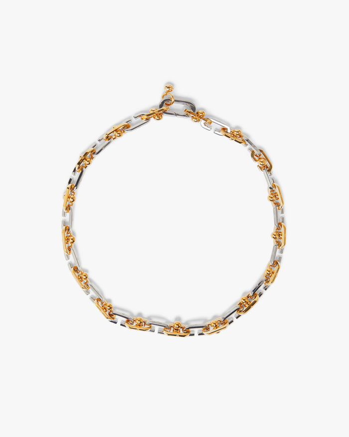 C Link Ball Necklace