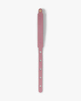 Pink & Gold Leather Wristband