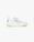 Women's White & Yellow Leather Court Sneakers