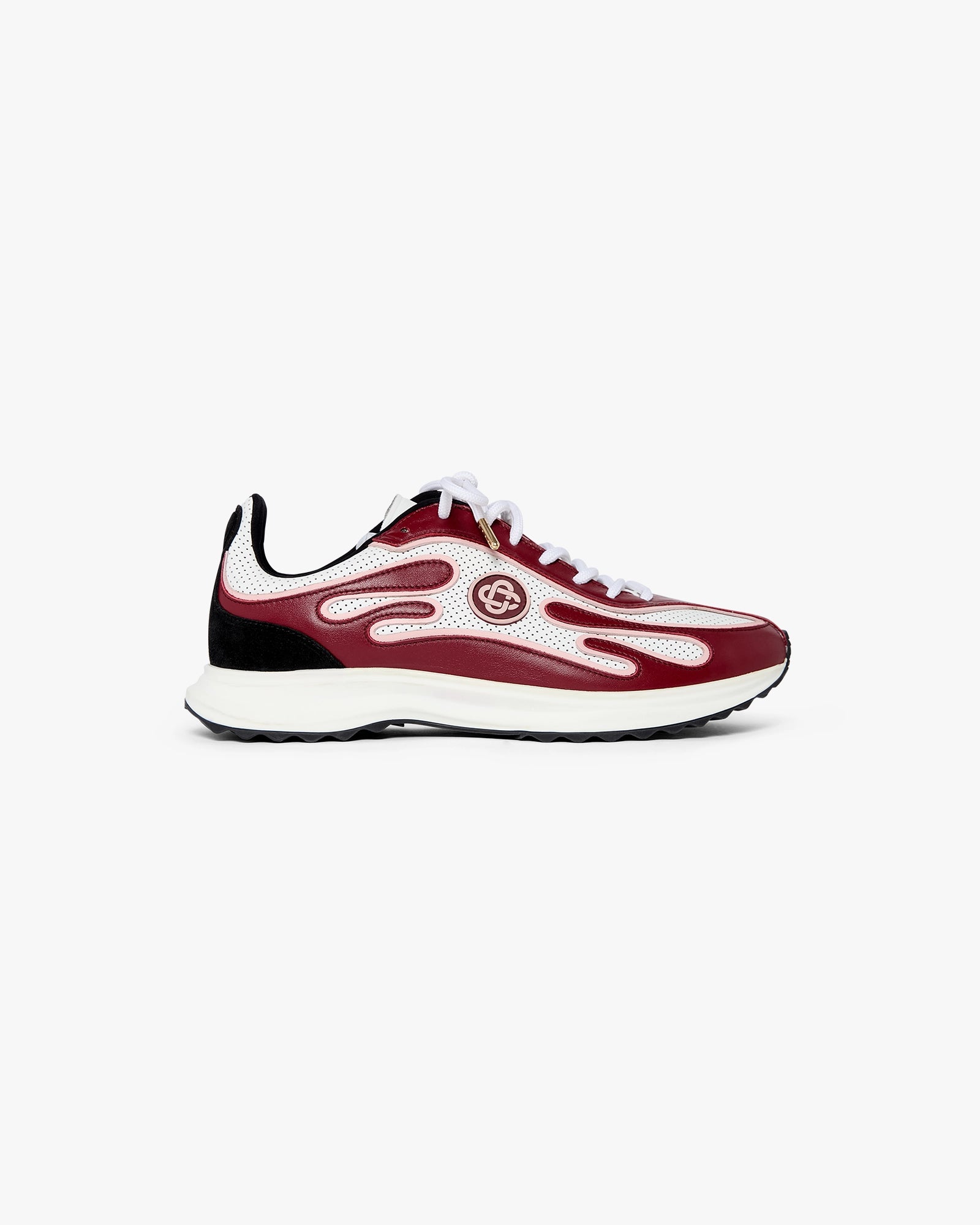 Men's Stade Pink & Burgundy Sneakers
