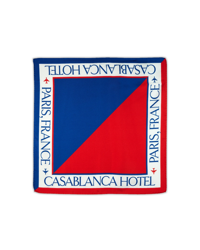 L'Hotel Casablanca Silk Scarf