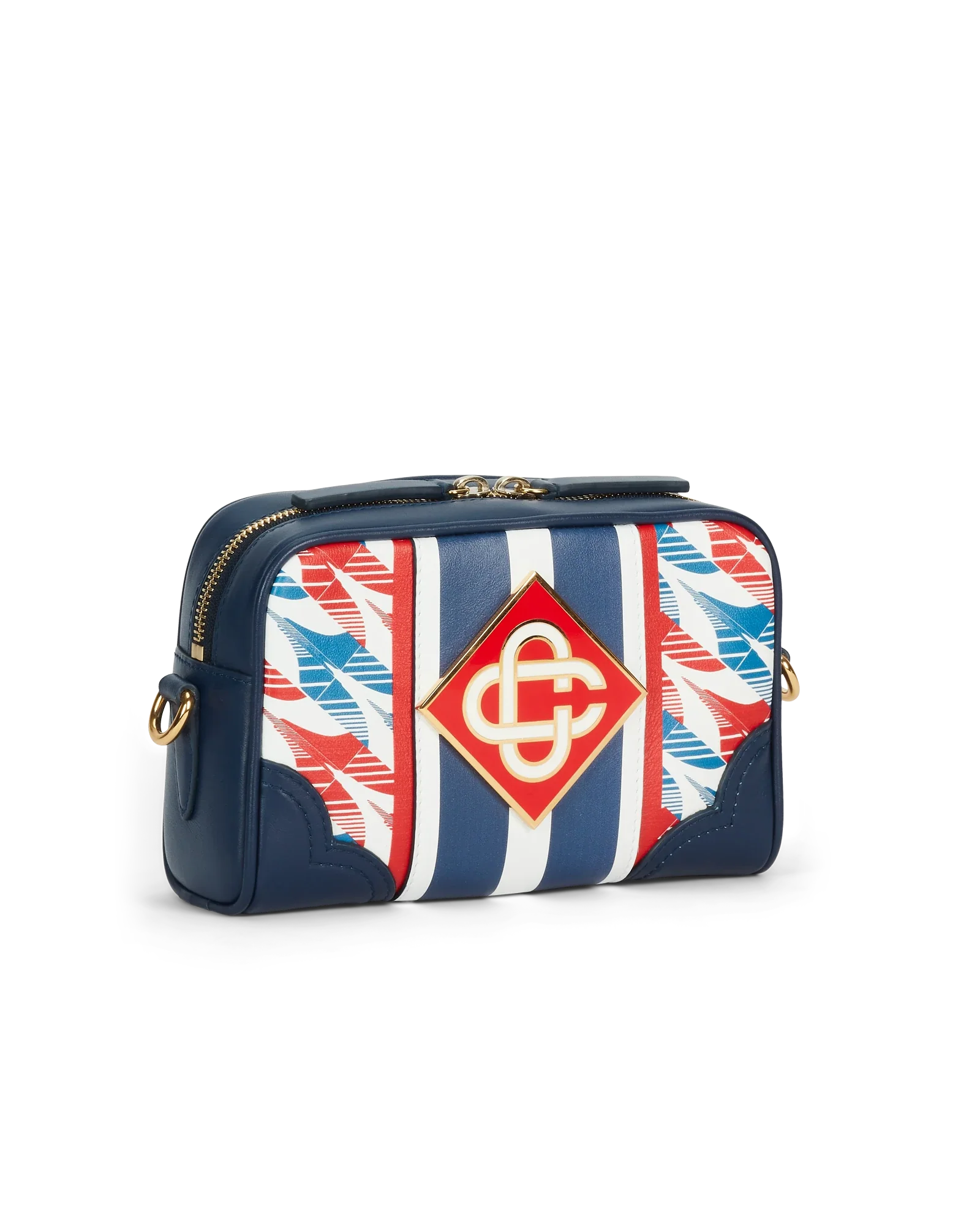 Houndstooth Crossbody Bag