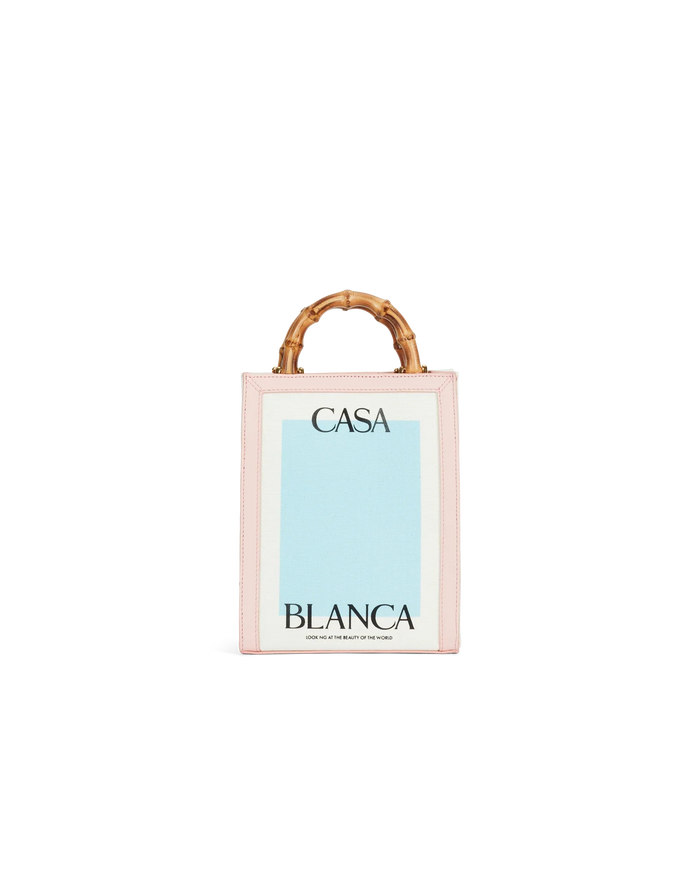 Mini Casa Canvas Tote Bag