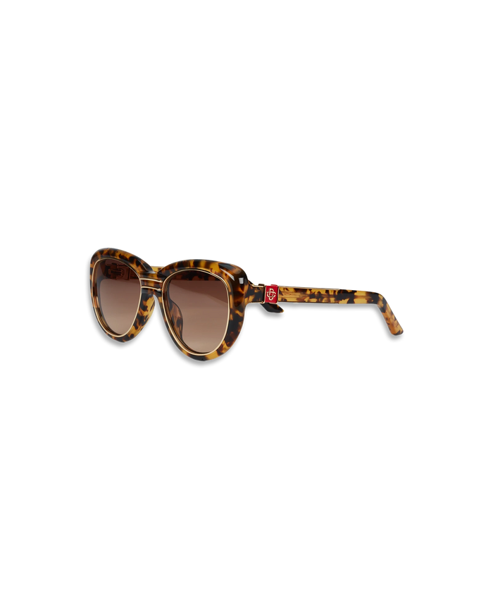 Gold & Brown The Wing Sunglasses