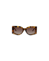 Gold & Brown The Magazine Sunglasses