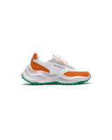 Womens Atlantis White & Clay Orange Sneaker