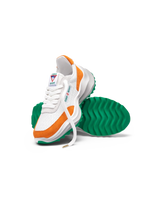 Womens Atlantis White & Clay Orange Sneaker