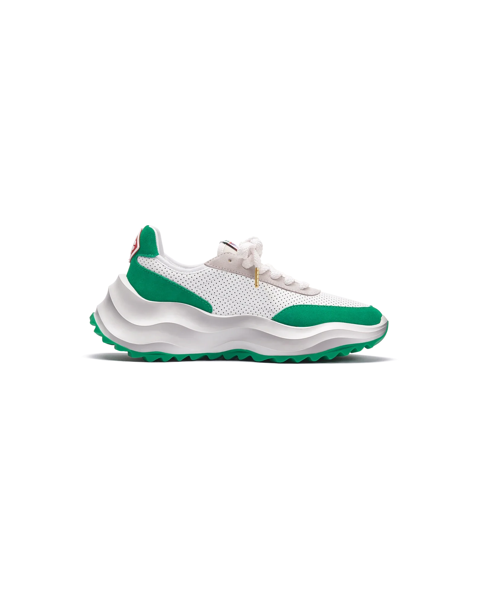 Men's Atlantis White & Tennis Green Sneaker