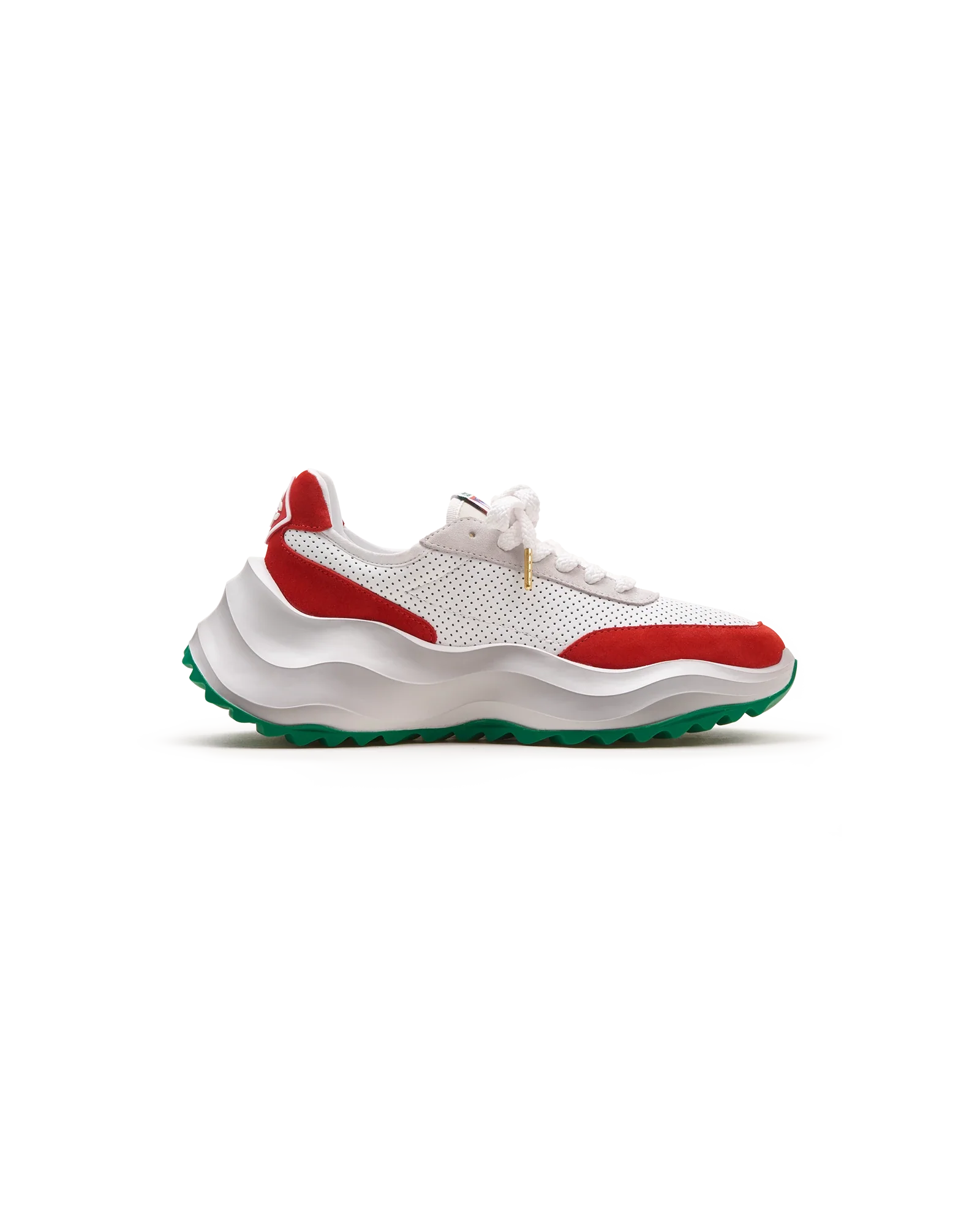 Men's Atlantis White & Red Sneaker