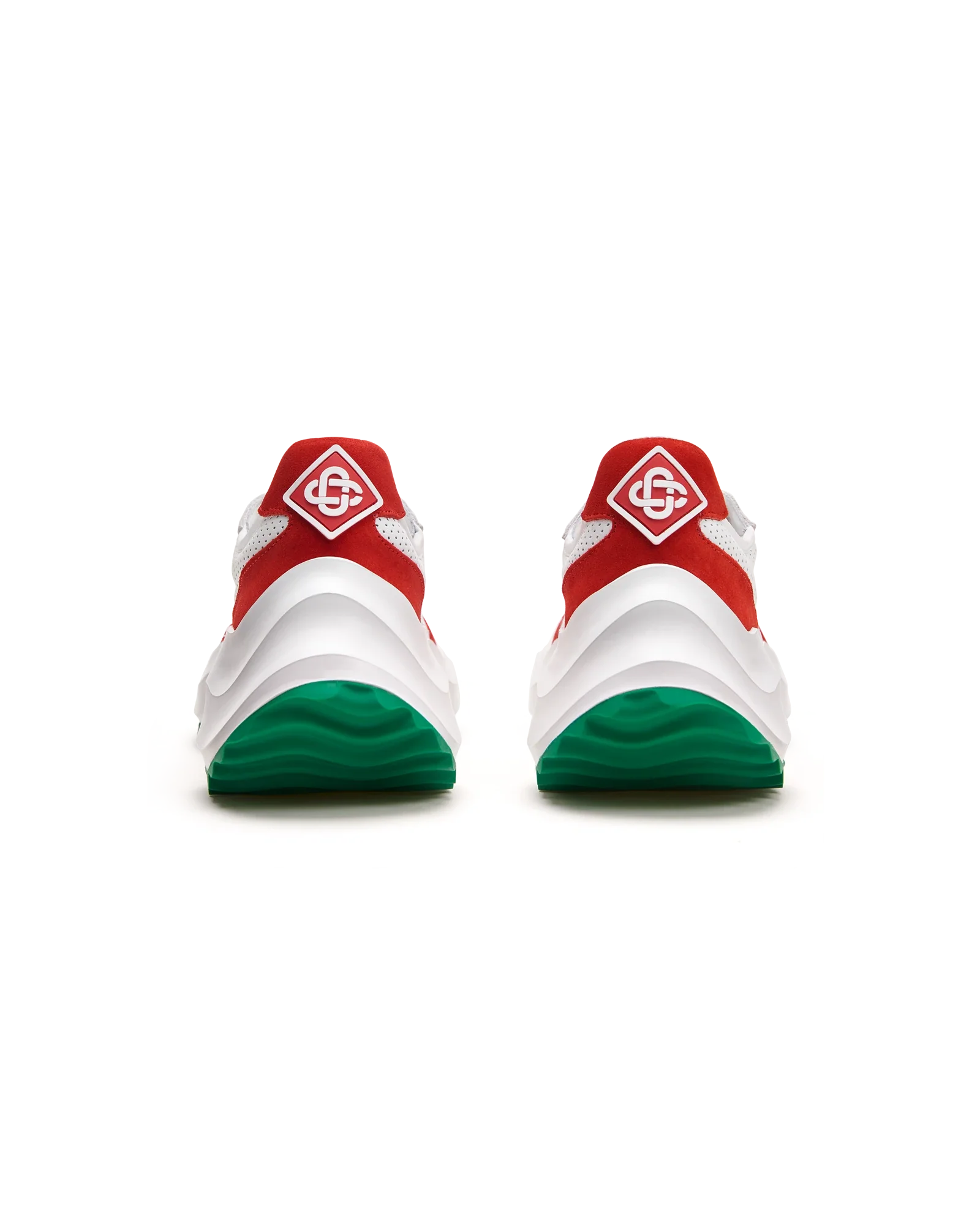 Men's Atlantis White & Red Sneaker