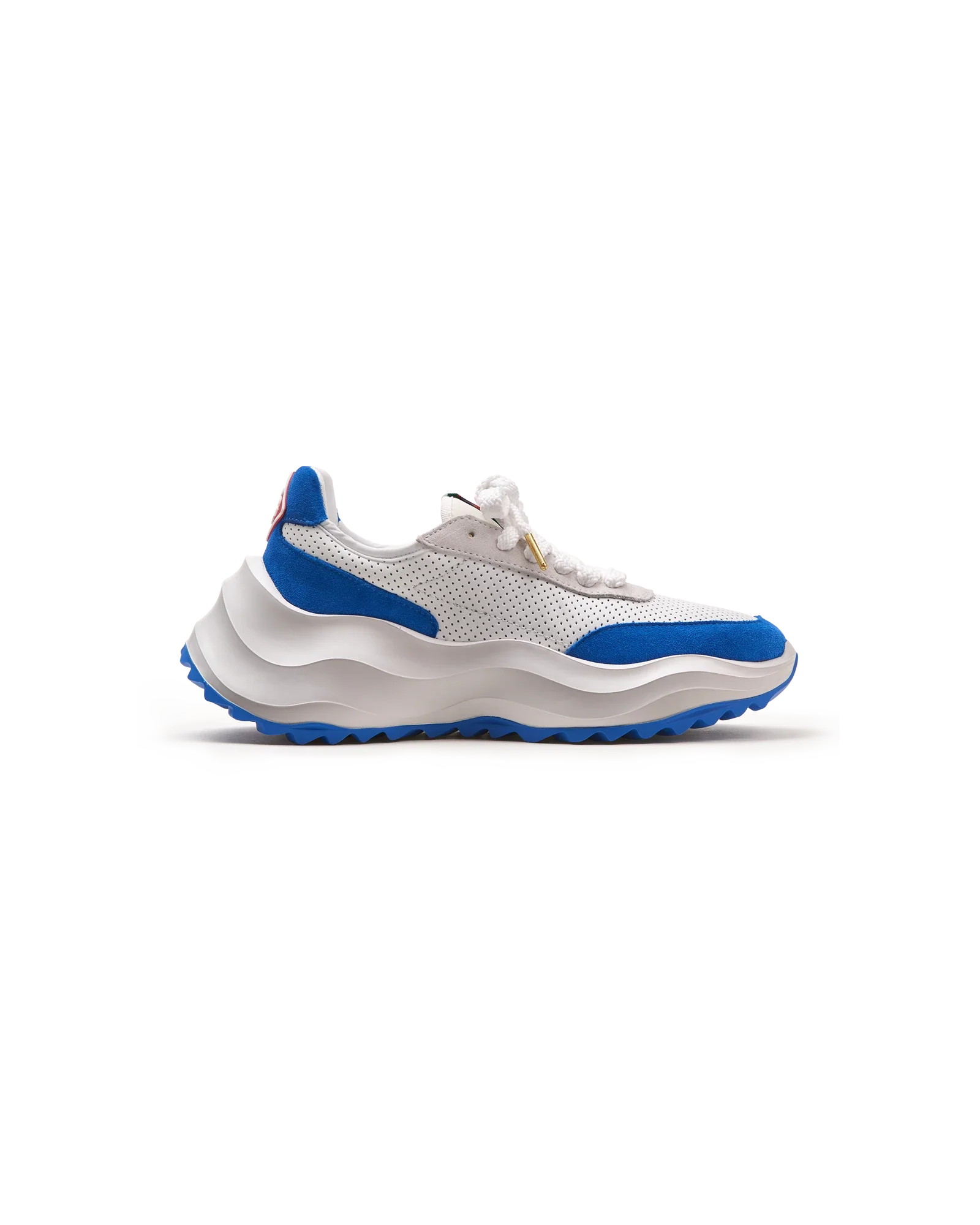 Women's Atlantis White & Blue Sneaker