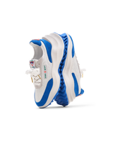 Mens Atlantis White & Blue Sneaker