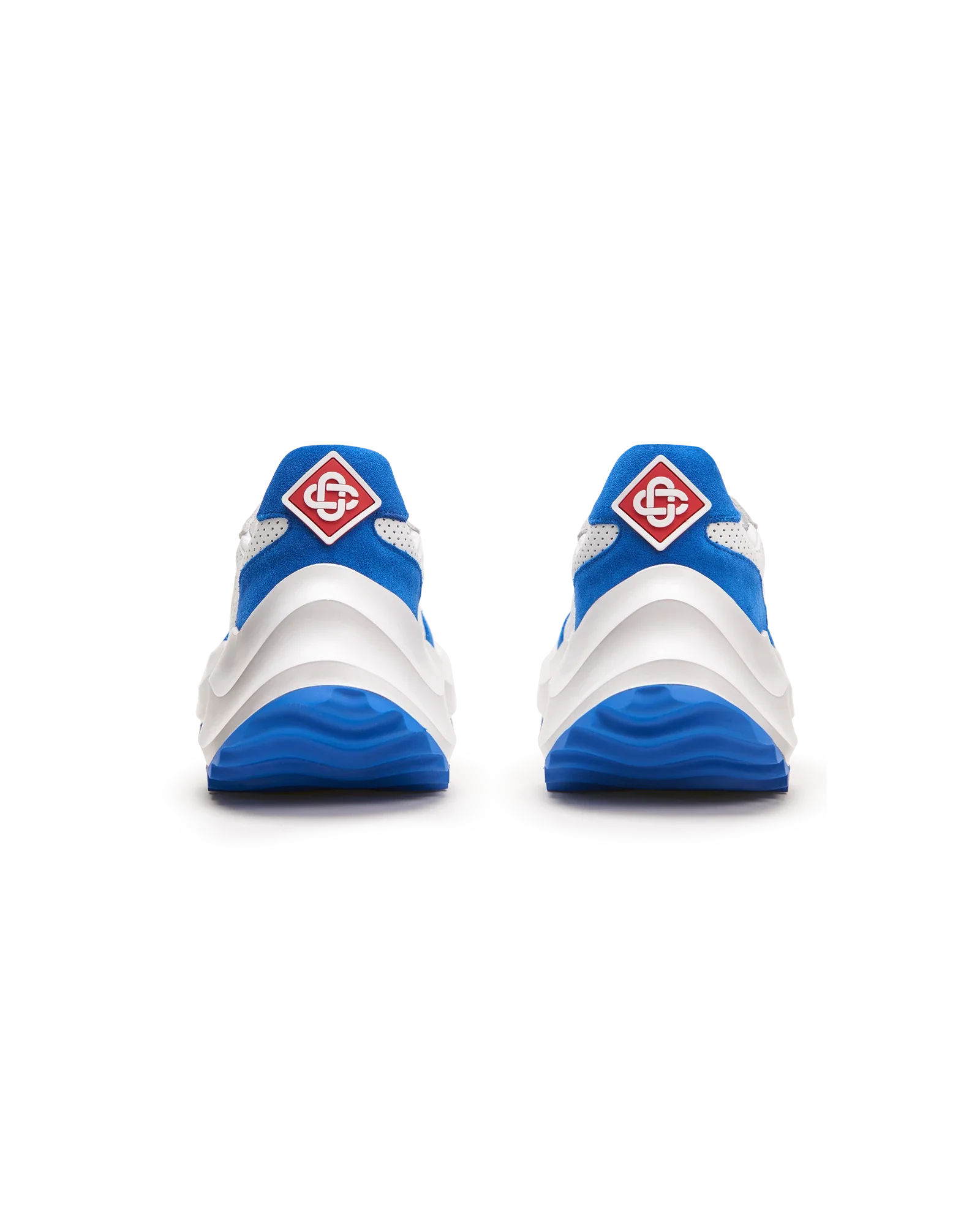 Women's Atlantis White & Blue Sneaker
