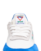 Mens Atlantis White & Blue Sneaker