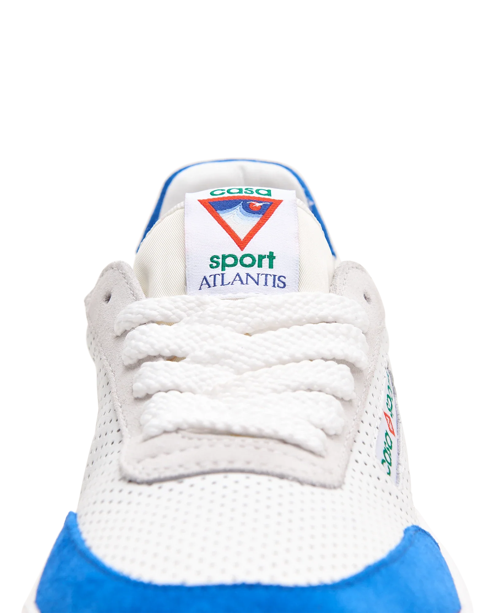 Women's Atlantis White & Blue Sneaker