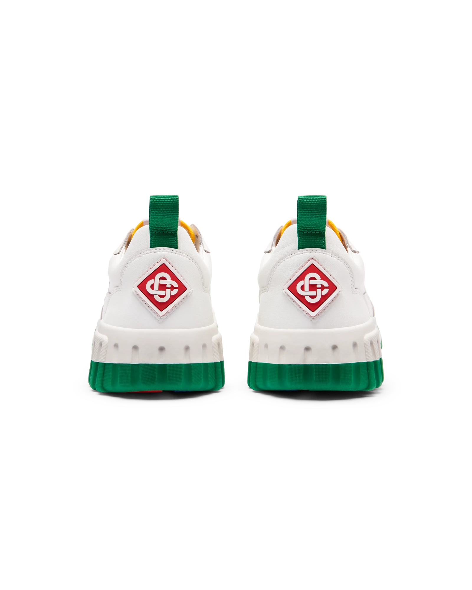Women's Court White & Green Sneaker
