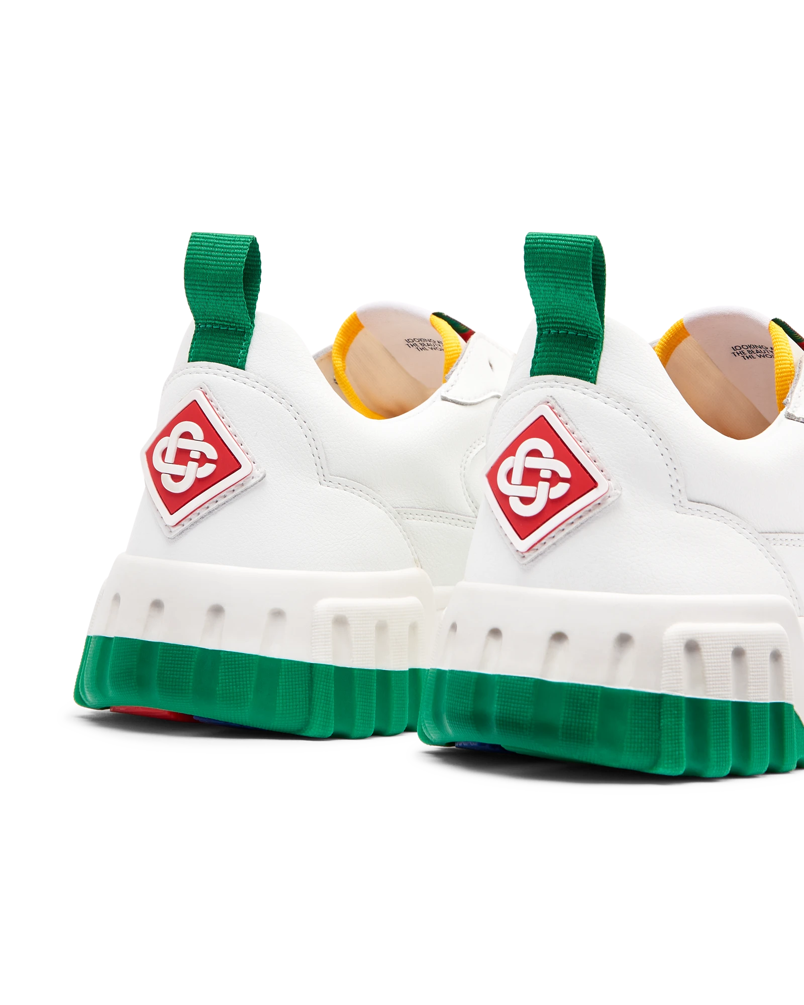 Women's Court White & Green Sneaker