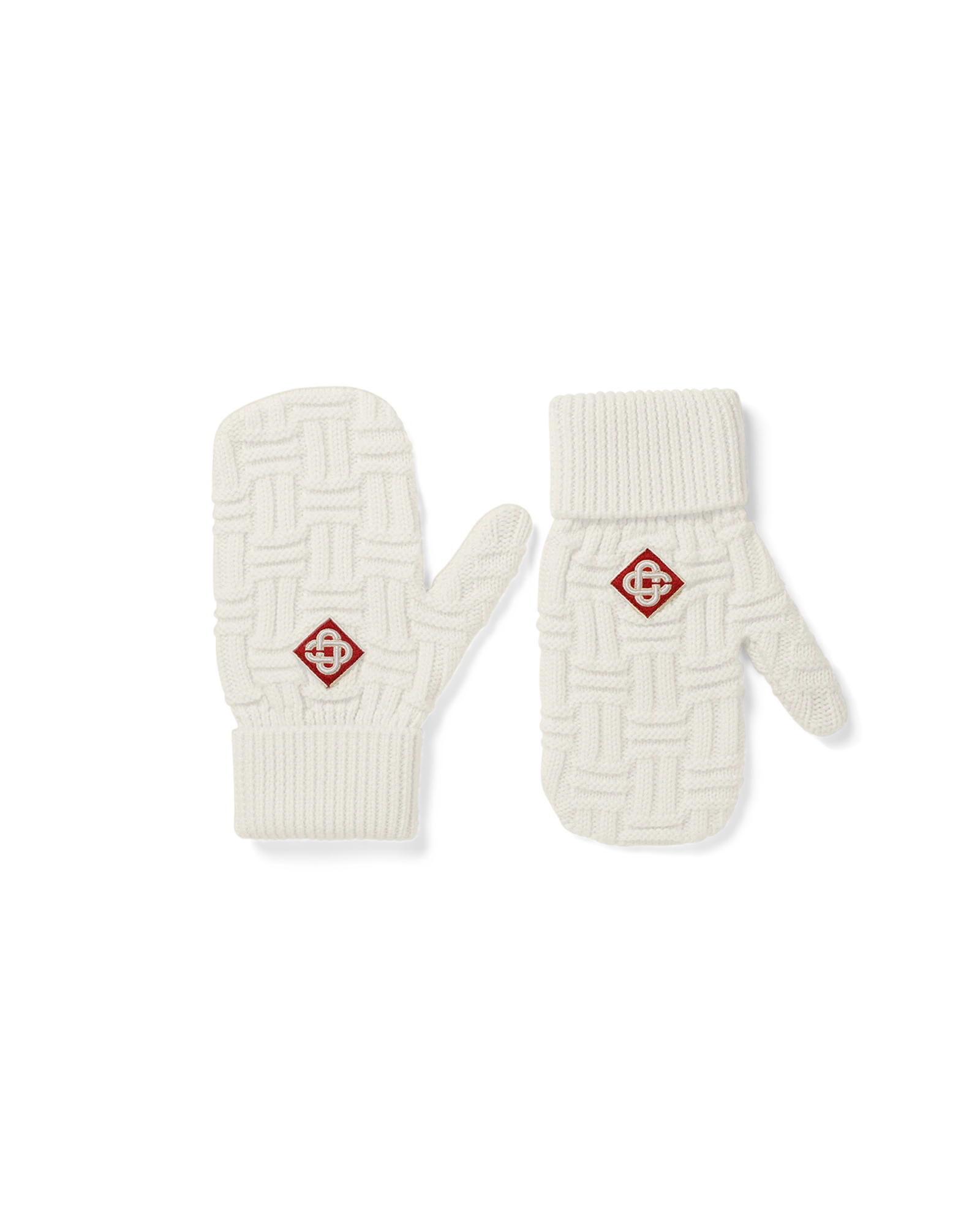 Column Knit Mittens