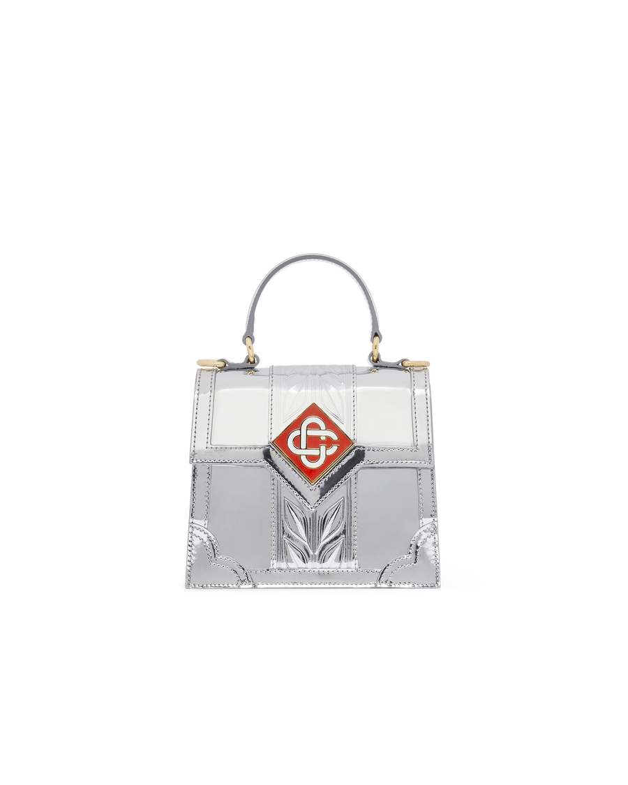 Silver Mini Jeanne Bag