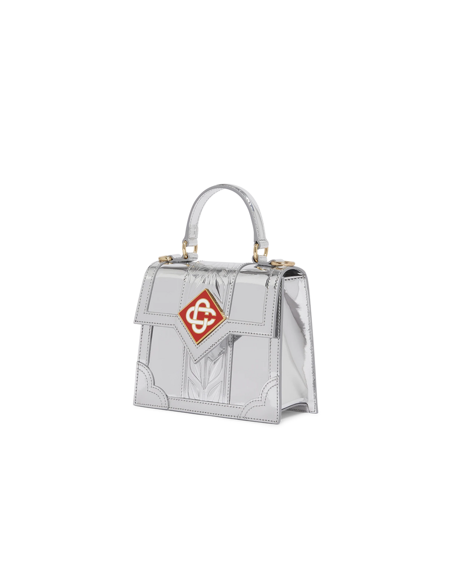 Silver Mini Jeanne Bag