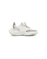 Mens Atlantis White & Chrome Sneaker