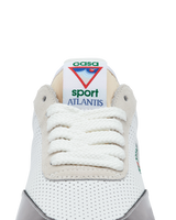 Mens Atlantis White & Chrome Sneaker