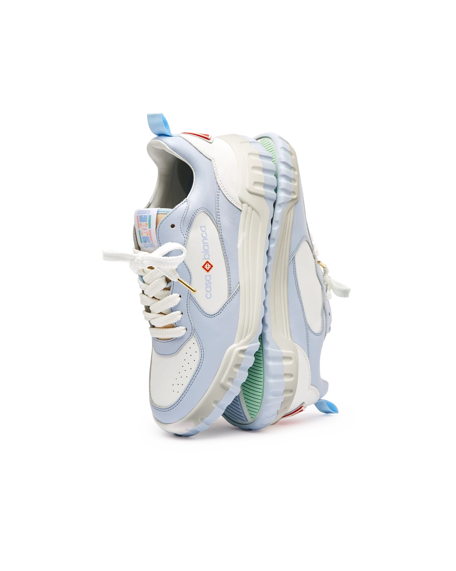 Women's Court White & Powder Blue Sneaker