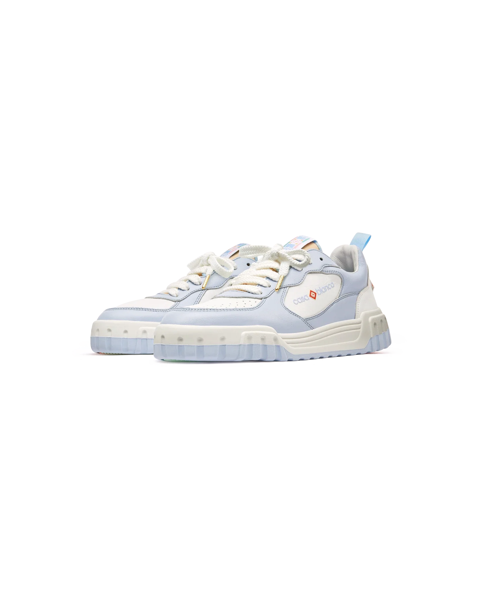 Women's Court White & Powder Blue Sneaker