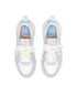 Womens The Court White & Powder Blue Sneaker