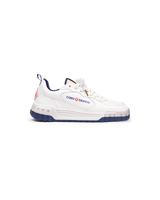 Mens The Court White & Navy Sneaker